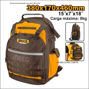 Mochila de Herramientas Ingco 8KG HBP01028