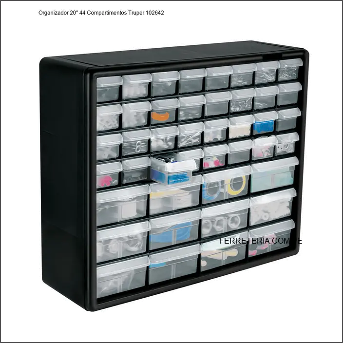 Organizador 20" 44 Compartimentos Truper 102642