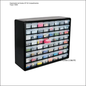 Organizador de Niveles 20" 64 Compartimentos Truper 10895